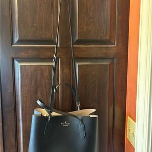 Kate Spade Black Leather Tote